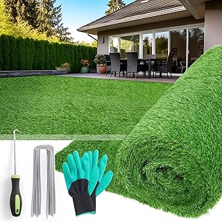Synthetic Fake Grass Mat 6x10 ft