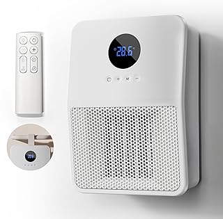 3-IN-1 Portable Space Heater, 1500W with Remote