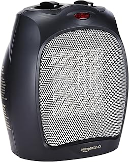 Amazon Basics Portable Ceramic Space Heater, 1500W