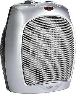 Amazon Basics Portable Ceramic Space Heater, 1500W