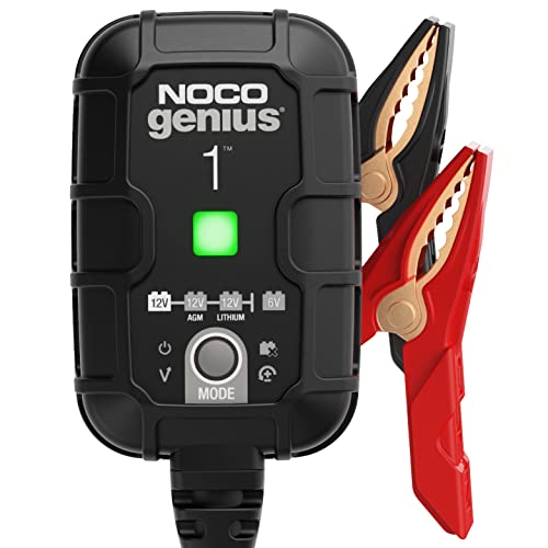 NOCO GENIUS1 1A 6V/12V Smart Battery Charger and Maintainer
