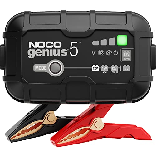 NOCO GENIUS5 5A 6V/12V Smart Battery Charger and Maintainer