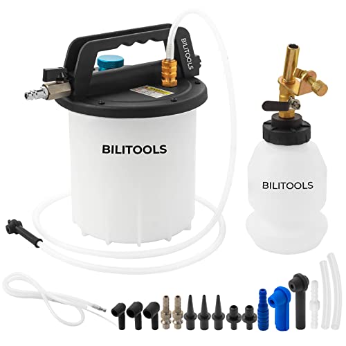 3L Brake Bleeder Vacuum Pump Kit with Adapters and Refill Bottle