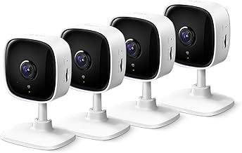 Tapo TP-Link 2K Security Camera - Baby Monitor, 4-Pack