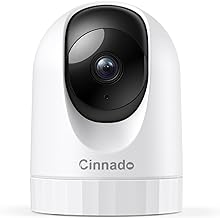 Cinnado 2K Indoor Security Camera - Pet/Baby Monitor