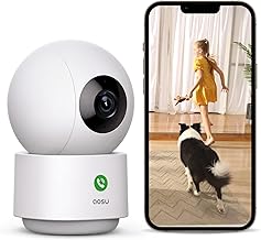Aosu 2K Indoor Security Camera - Pet Monitor