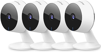 LaView 4-Pack Indoor Security Cameras - 1080P