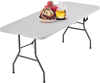 6FT Folding Camping Table for Events, White