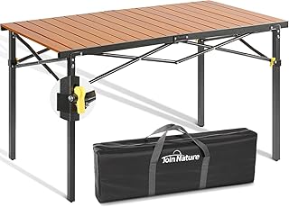46.4" Folding Camping Table for 2-6 People, 220lbs Capacity