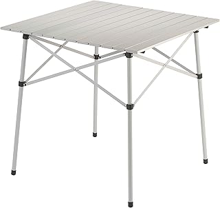 Outdoor Folding Table - Seats 4, Aluminum, Carry Bag Included