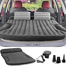 KMZ SUV Air Mattress with Pump & Pillows (Dark Gray)