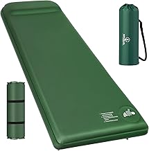 Memory Sleeping Pad - 3.1" Foam for Camping