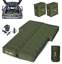 D-Hive Durable SUV Air Mattress with Electric Pump (Forest Green)