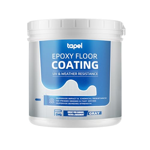 Epoxy Acrylic Floor Coating ,  Slate Grey, 1 Quart