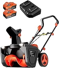 VOLTASK 48V Cordless 20-Inch Snow Blower