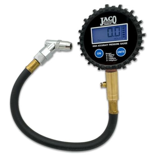 ElitePro Digital Tire Pressure Gauge - Professional Accuracy up to 200 PSI
