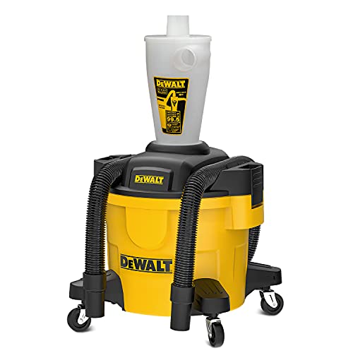 DEWALT 6-Gallon Cyclone Dust Separator with High Efficiency Filter
