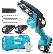 Seesii 6-Inch Mini Chainsaw Cordless