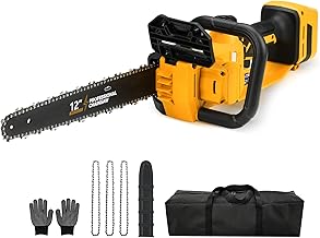 Brushless Electric Chainsaw 12" Cordless