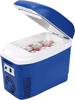 Iceblue Mini Fridge, 7L Portable with AC & 12V Charger