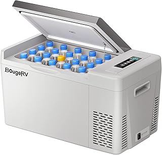 BougeRV 12V Refrigerator 23QT Portable Freezer Compressor