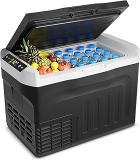 12V Refrigerator, 32QT Electric Cooler for Outdoor Travel