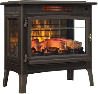 duraflame Freestanding Electric Fireplace Stove - Bronze