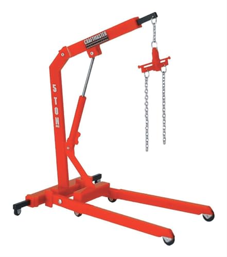 1:24 Scale Engine Hoist Model with Extendable Boom and Chain