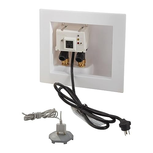 Watts IntelliFlow Smart Washing Machine Water Shutoff Valve with Leak Sensor