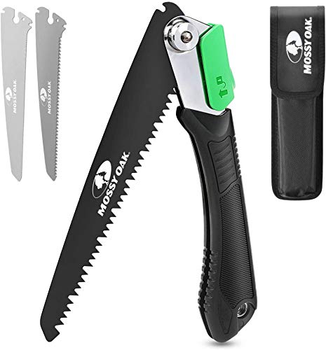 3-in-1 Folding Saw with Wood, Metal, and PVC Blades