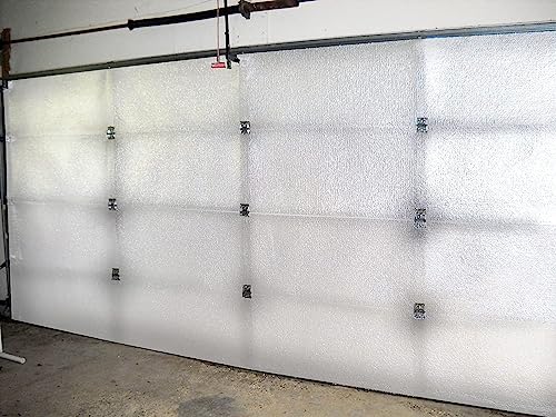 NASA TECH White Reflective Foam Core Garage Door Insulation Kit