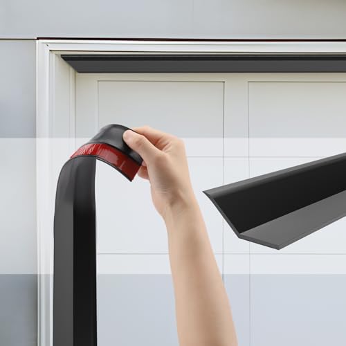 36 Ft Weatherproof Garage Door Seal for Top and Sides
