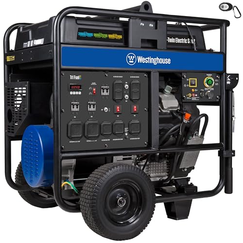 Westinghouse 28000 Peak Watt Tri-Fuel Portable Home Backup Generator