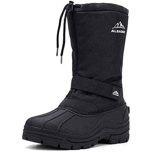 ALEADER Waterproof Winter Boots for Men