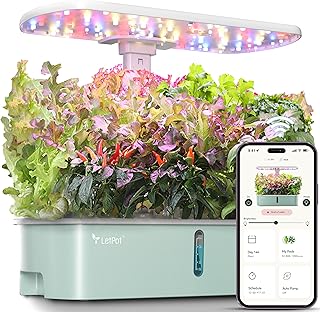 LetPot LPH-Air Hydroponics Growing System Kits, APP Controlled Smart Indoor Garden