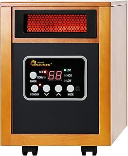 Dr Infrared 1500W Portable Space Heater – Cherry