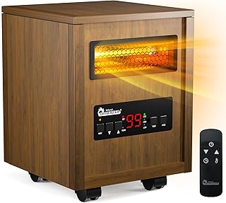 Dr Infrared DR-123 Indoor Portable Heater with Remote