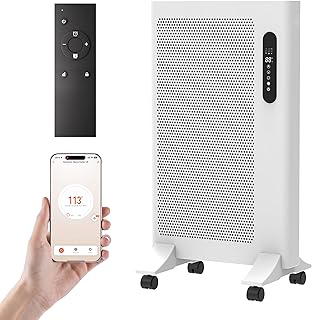 1500W Mica Infrared Panel Heater with Smart Control