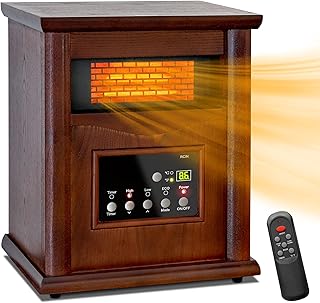 Lifeplus 1500W Electric Infrared Space Heater