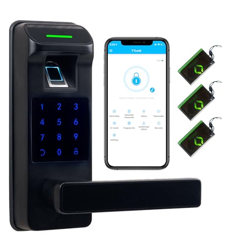 Harfo Keyless Fingerprint Door Lock with App and Voice Control