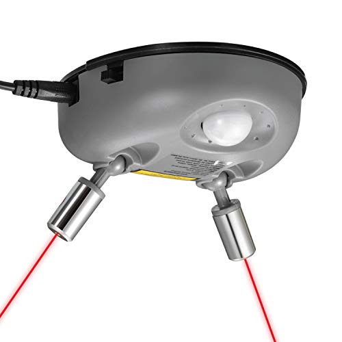 Dual Laser Garage Parking Assist with Adjustable 75 Wide-Angle Sensors