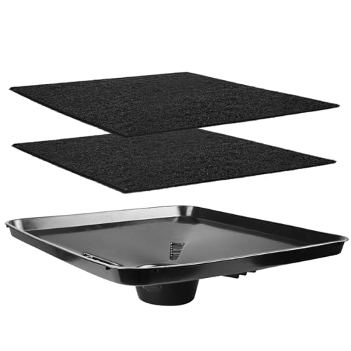 Transmission Oil Drain Pan and Splash Pads - 2 Piece Set