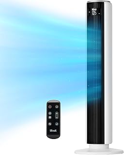 LEVOIT Quiet Tower Fan with 5 Speeds