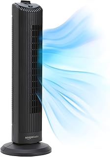 Amazon Basics 28" Oscillating Tower Fan