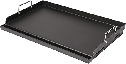 Utheer 25" Pre-Seasoned Cast Iron Griddle
