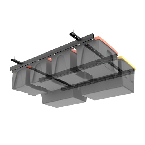 TORACK Adjustable Overhead Garage Storage Rail System