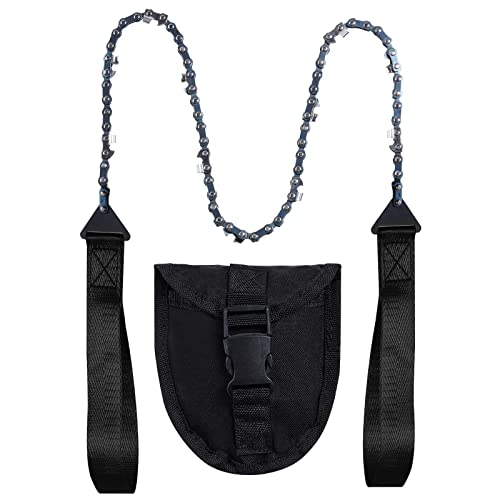 Pocket Folding Chainsaw with Paracord Handle