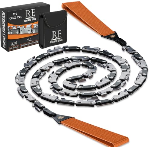 Portable 36-Inch Pocket Chainsaw with 48 Teeth