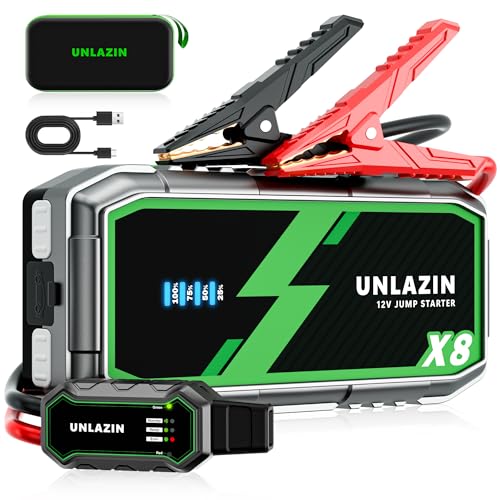 UNLAZIN X8 8000A Portable Car Jump Starter