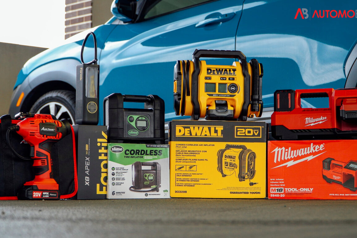 portable tire inflators for road trips